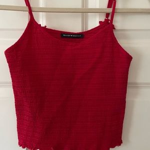 Red Brandy Melville Tank Top